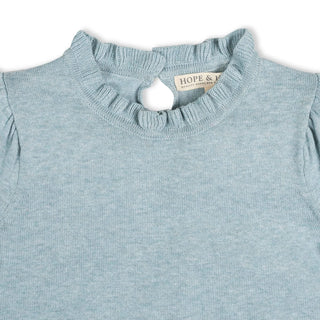 Organic Puff Sleeve Sweater - Baby - Hope & Henry Baby