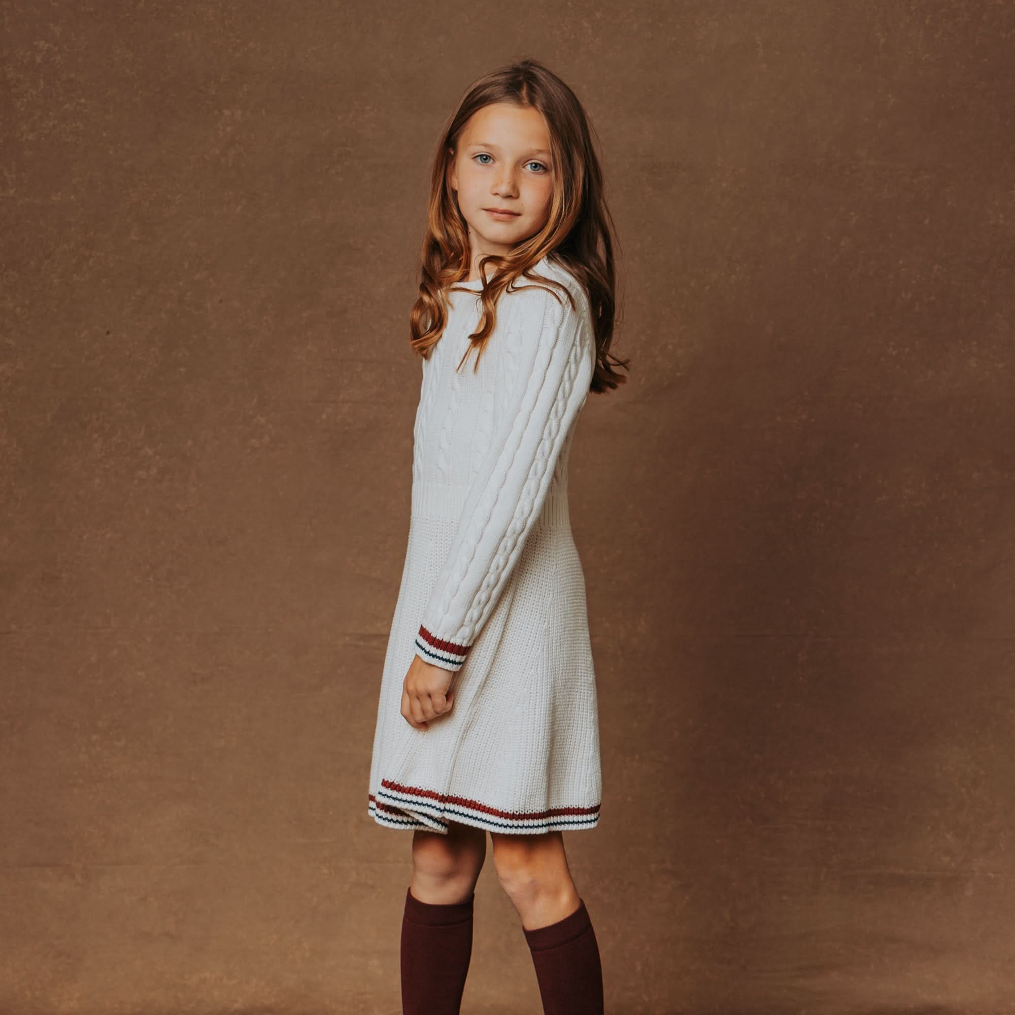 Organic Schoolgirl Sweater Dress - Baby Organic Schoolgirl Sweater Dress - Baby