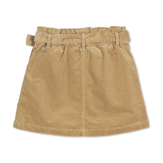 Organic Corduroy Cinch Waist Skirt - Hope & Henry Girl