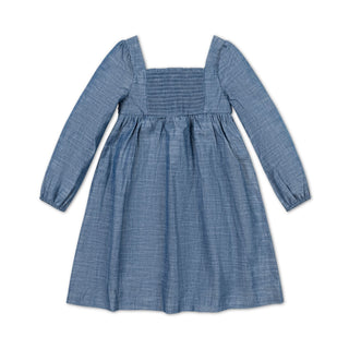 TARGET - Organic Ruched Chambray Dress - Hope & Henry Girl