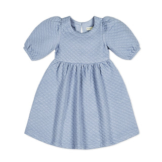 Quilted Puff Sleeve Dress - Baby - Hope & Henry Baby