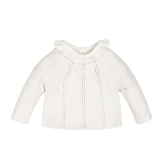 Organic Pointelle Sweater Set - Hope & Henry Baby