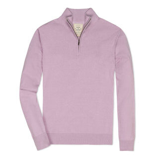 Organic Fine Gauge Half Zip Sweater - Hope & Henry Men