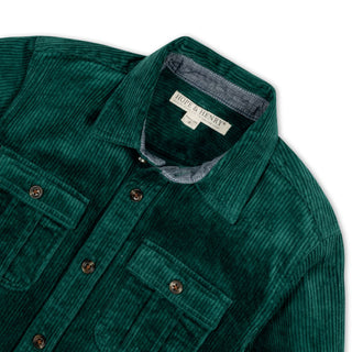 Organic Corduroy Flap Pocket Shirt - Hope & Henry Boy