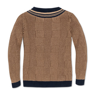 Organic Intarsia Cricket Sweater