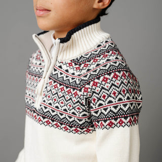 Organic Half Zip Ski Sweater - Baby