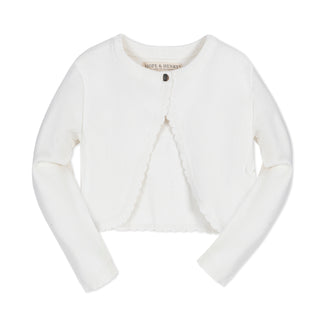 Organic Cropped Milano Cardigan