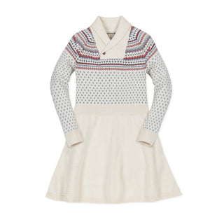 Organic Shawl Collar Sweater Dress - Baby