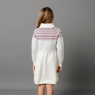 Organic Shawl Collar Sweater Dress