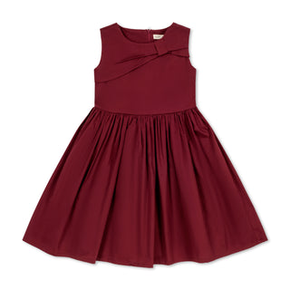 Organic Asymmetrical Bow Party Dress