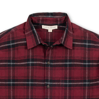 Brushed Flannel Button Down Shirt