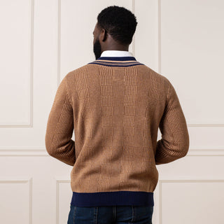 Organic Intarsia Cricket Sweater