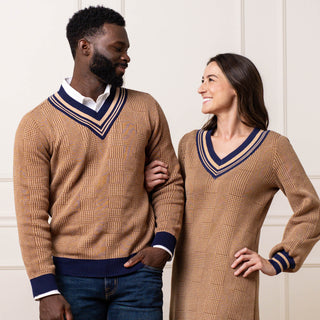 Organic Intarsia Cricket Sweater