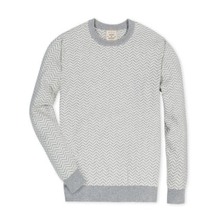 Organic Intarsia Crew Neck Sweater