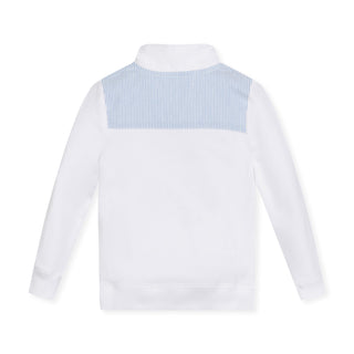 Organic French Terry Half-Zip Pullover - Baby