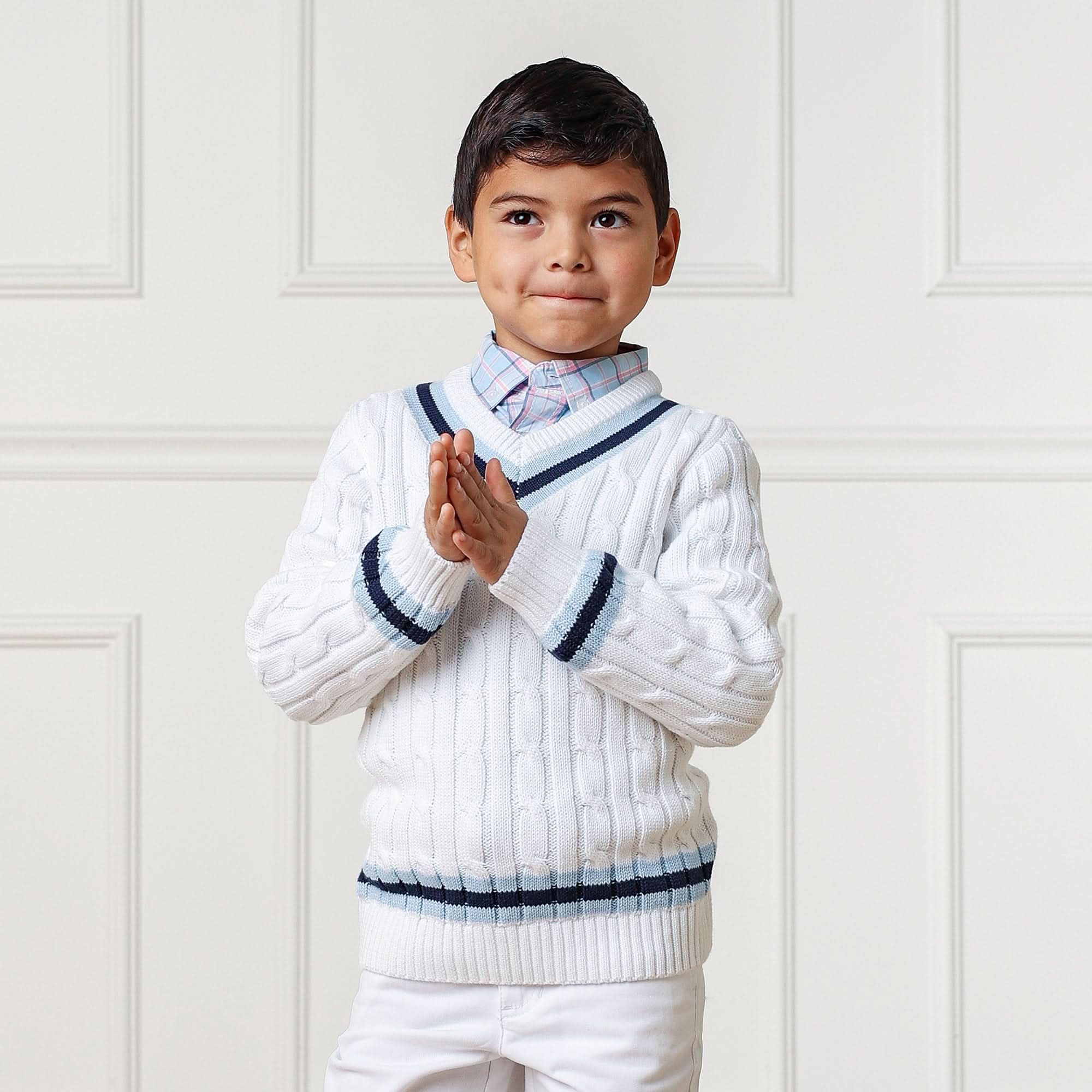 Boys 2025 cricket sweater