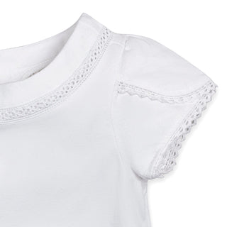 Organic Knit Top with Tulip Sleeves - Baby