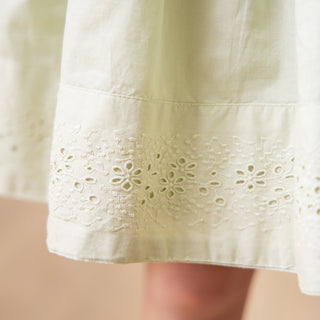 Organic Special Sun Dress with Embroidered Hem - Baby