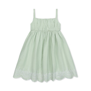 Ruched Organic Party Dress - Baby