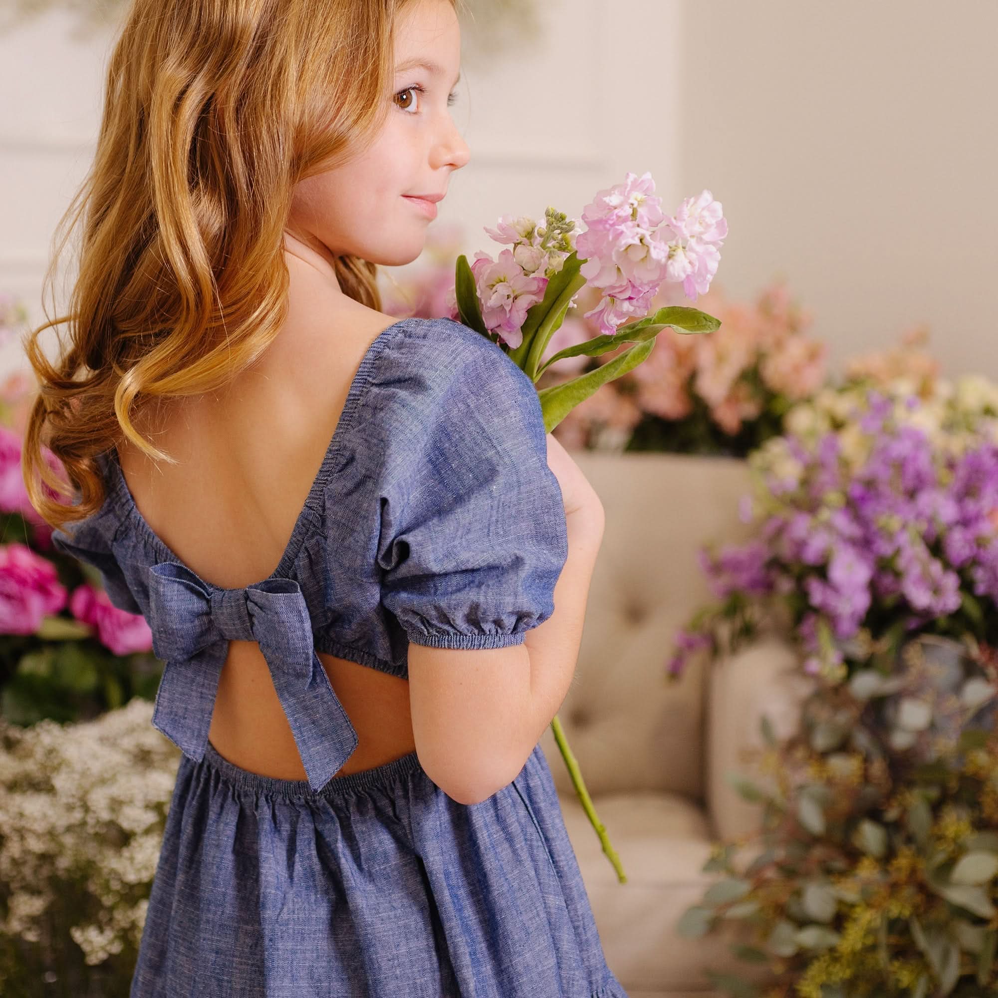 Hope & Henry Crochet Trim Tiered Dress Hope & Henry Crochet Trim Tiered Dress