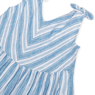 Blue Stripe Linen