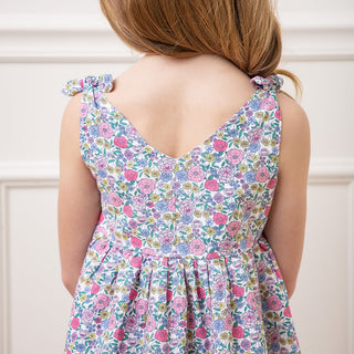 Bow Shoulder Set of Two Dresses - Girl