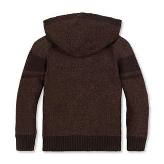 Organic Hooded Henley Sweater