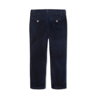BOYS Navy Fine Wale Organic Corduroy Pant