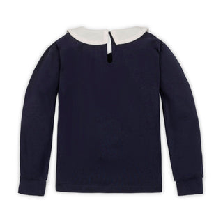 Organic Peter Pan Collar Knit Top