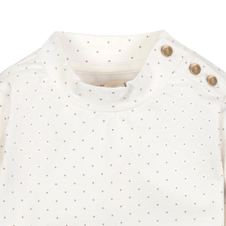 Organic Mock Neck Knit Top