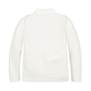 Organic Mock Neck Knit Top