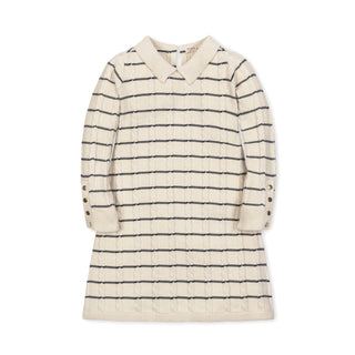 Organic Peter Pan Collar Sweater Dress