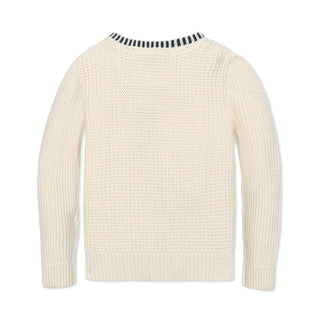 Organic Puff Sleeve Cardigan