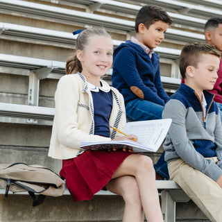 Organic Puff Sleeve Cardigan