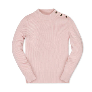 Organic Mock Neck Sweater