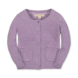 Organic Textured Cardigan