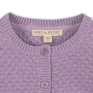 Organic Textured Cardigan