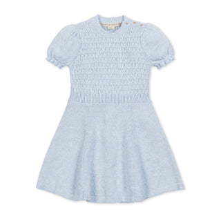 Organic Puff Sleeve Sweater Dress