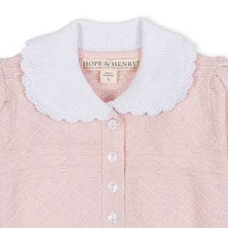 Organic Peter Pan Collar Sweater Dress