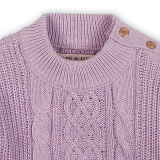 Organic Flutter Detail Sweater Dress