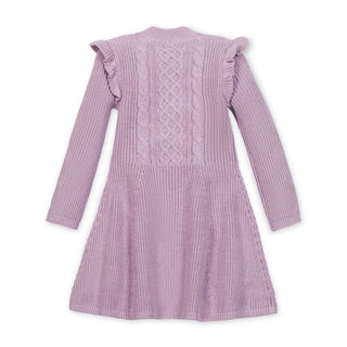 Organic Flutter Detail Sweater Dress