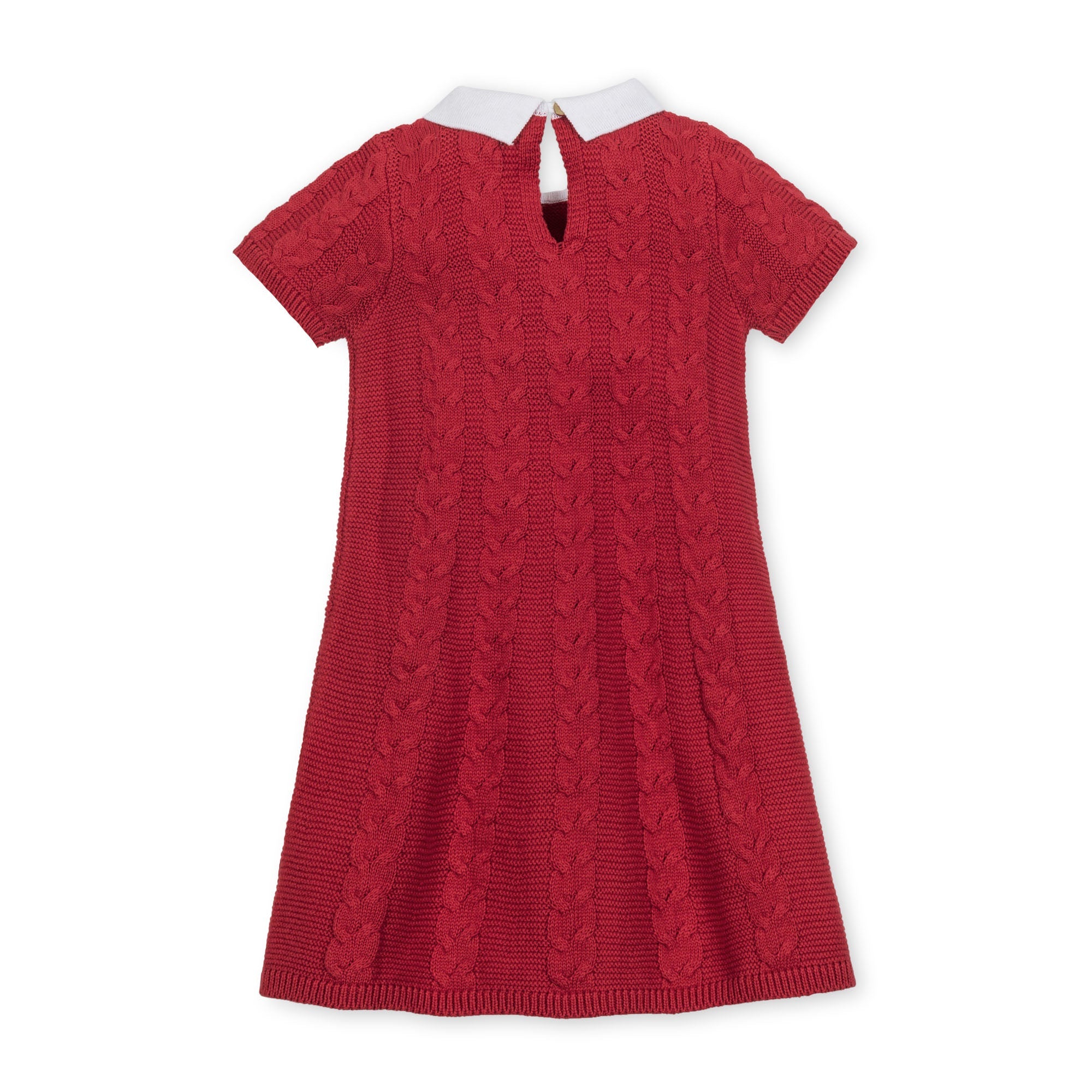 Lost Mary Cherry Lemon Flavor Organic Short Sleeve Cable Sweater Dress Lost Mary Cherry Lemon Flavor Organic Short Sleeve Cable Sweater Dress