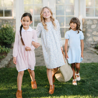 Organic Smocked Yoke Dress