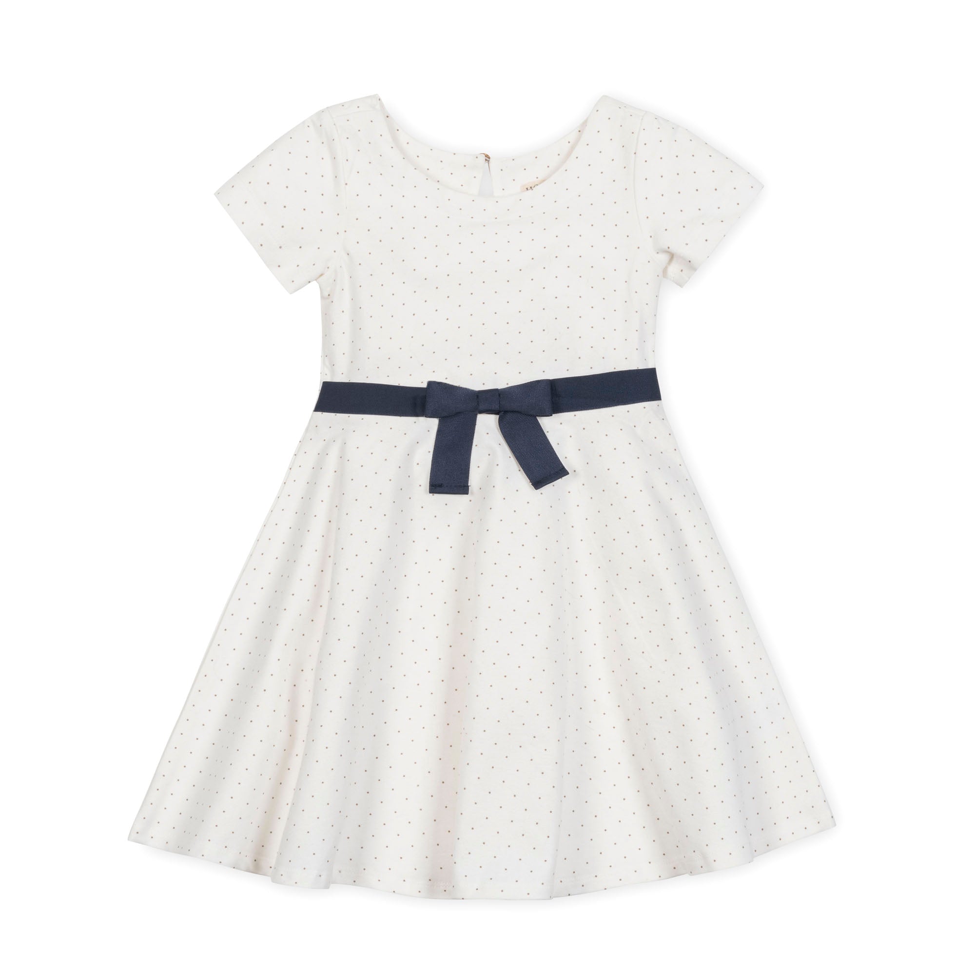 white cap sleeve skater dress Annabelle Beaded Short Sleeve Skater Dress