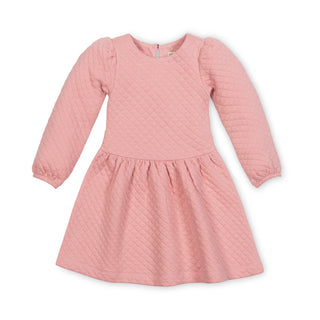 Quilted Drop Waist Dress