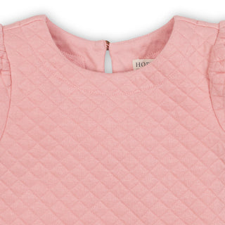 Quilted Drop Waist Dress