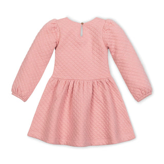 Quilted Drop Waist Dress