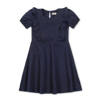 Organic Knit Ruffle Dress