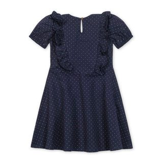 Organic Knit Ruffle Dress