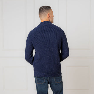 Organic Mock Neck Sweater
